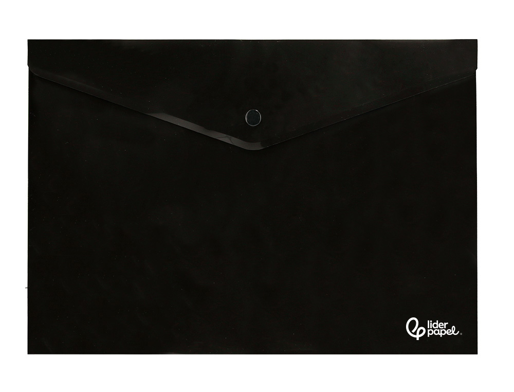 Liderpapel document holder with spring closure, A4 size, matte black, 50 sheets. ( Imagem 5 de 13 ) - Preview