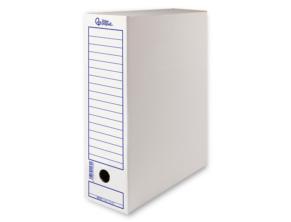 Caixa para arquivo definitivo liderpapel formato folio (10 unidades) ( Imagem 5 de 22 ) - Preview