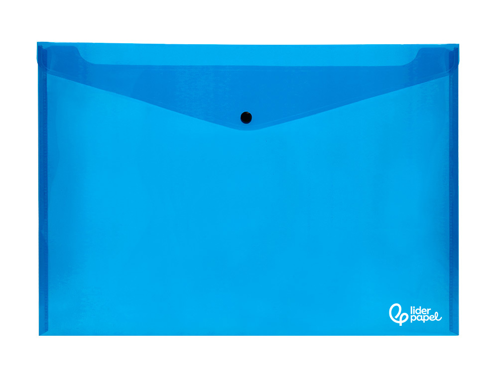 Bolsa Porta Documentos Liderpapel C/Mola - Din A3 - Azul ( Imagem 4 de 14 ) - Preview