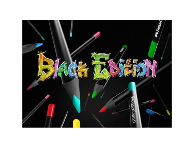 FABER-CASTELL - CX. W/100 PENCILS IN BLACK ED. - 116411 ( Imagem 3 de 3 ) - Preview