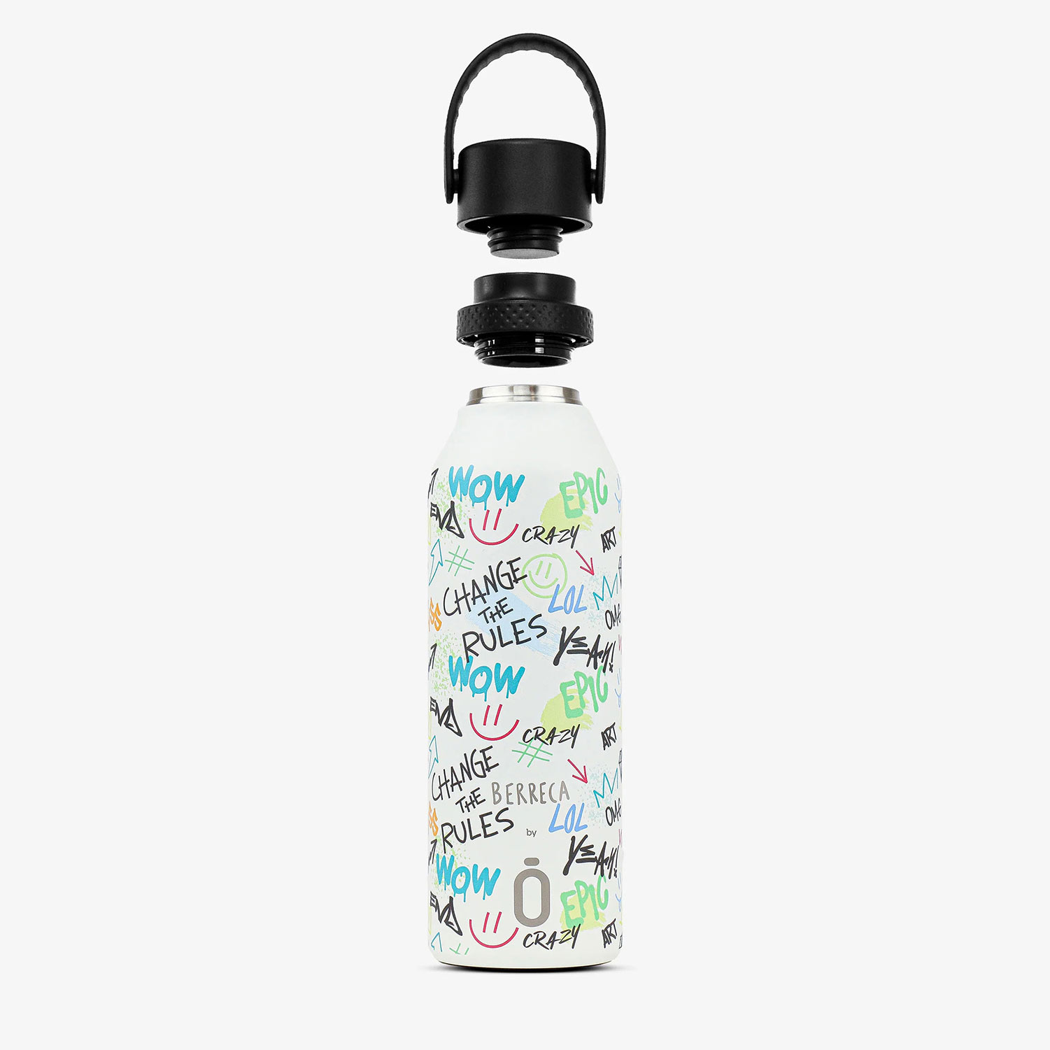 Garrafa térmica Runbott Mii Berreca 600ml Graffiti ( Imagem 3 de 4 ) - Preview