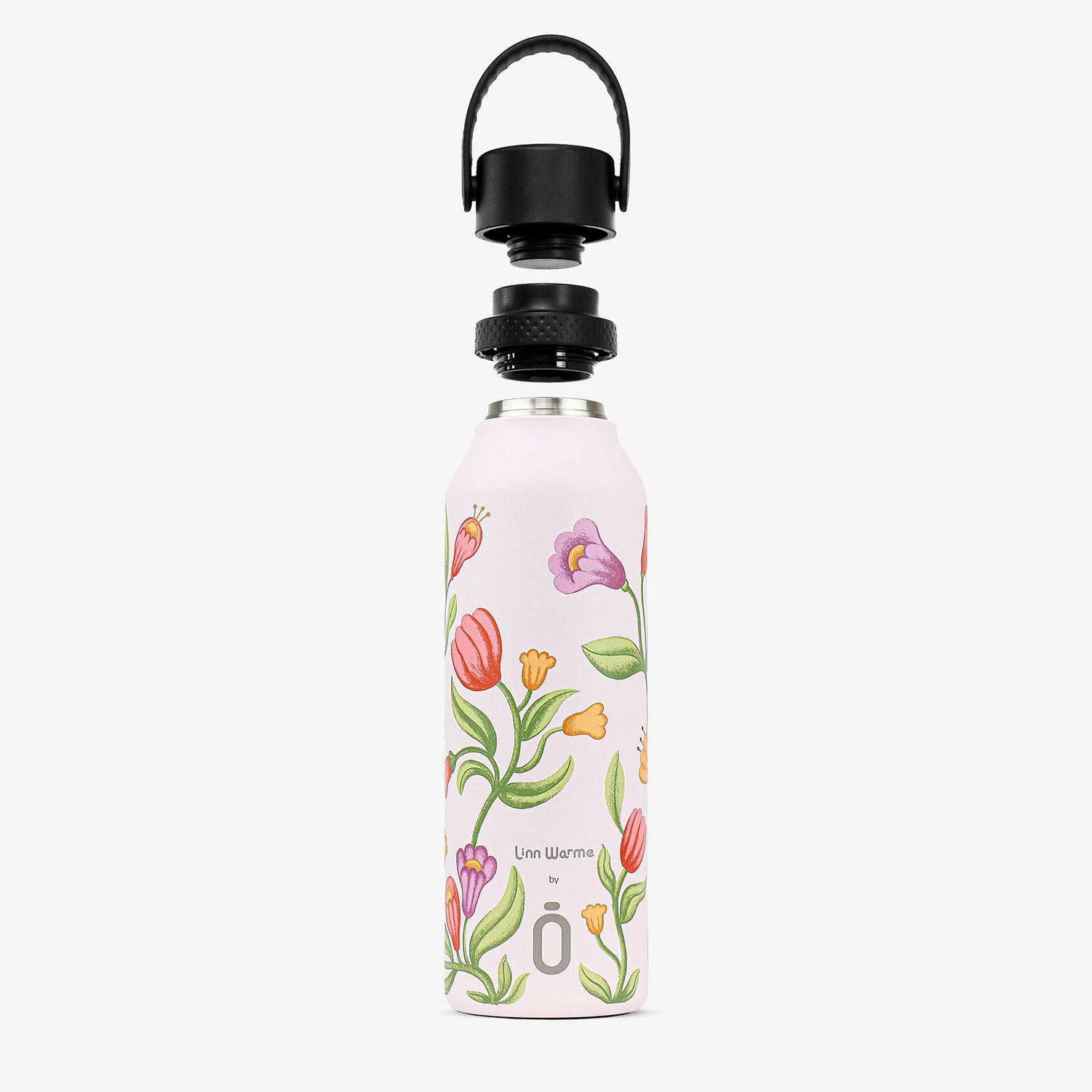 Garrafa térmica Runbott Mii Linn Warme 600ml tulip bubblegum ( Imagem 3 de 4 ) - Preview