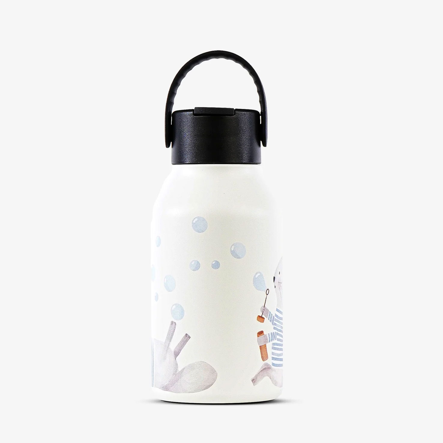 Garrafa térmica Runbott Mii La Tortuguita Blanca 350ml lovely cat bubbles ( Imagem 4 de 4 ) - Preview