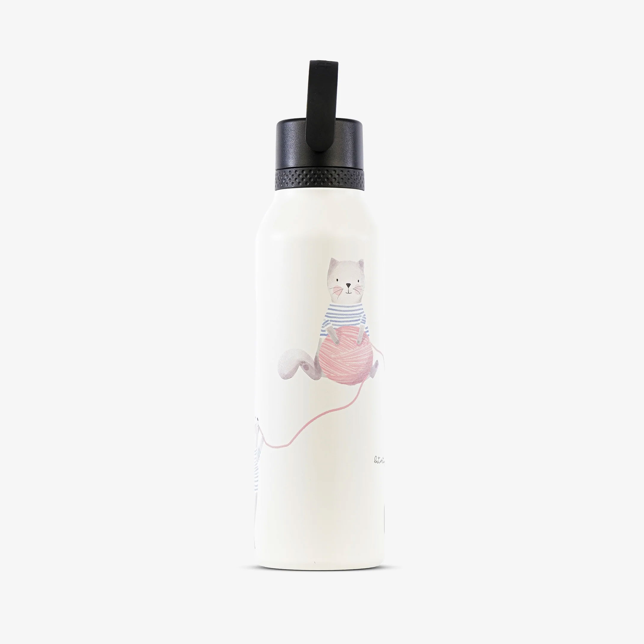 Garrafa térmica Runbott Mii La Tortuguita Blanca 600ml lovely cat wool ( Imagem 4 de 4 ) - Preview