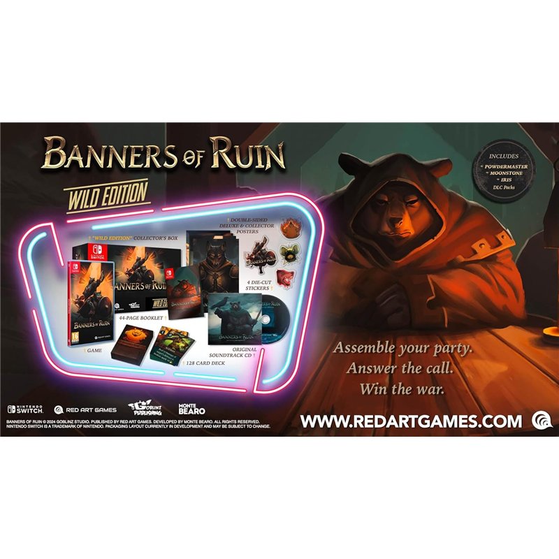 Banners of Ruin - Wild Edition Nintendo Switch ( Imagem 2 de 2 ) - Preview