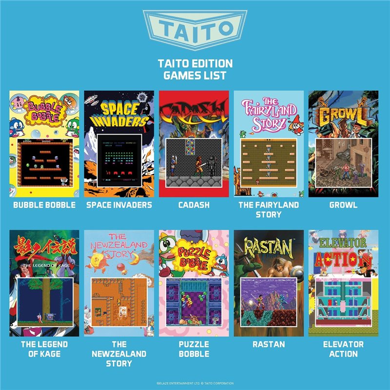Evercade Alpha Taito Edition - Bartop Arcade ( Imagem 3 de 3 ) - Preview