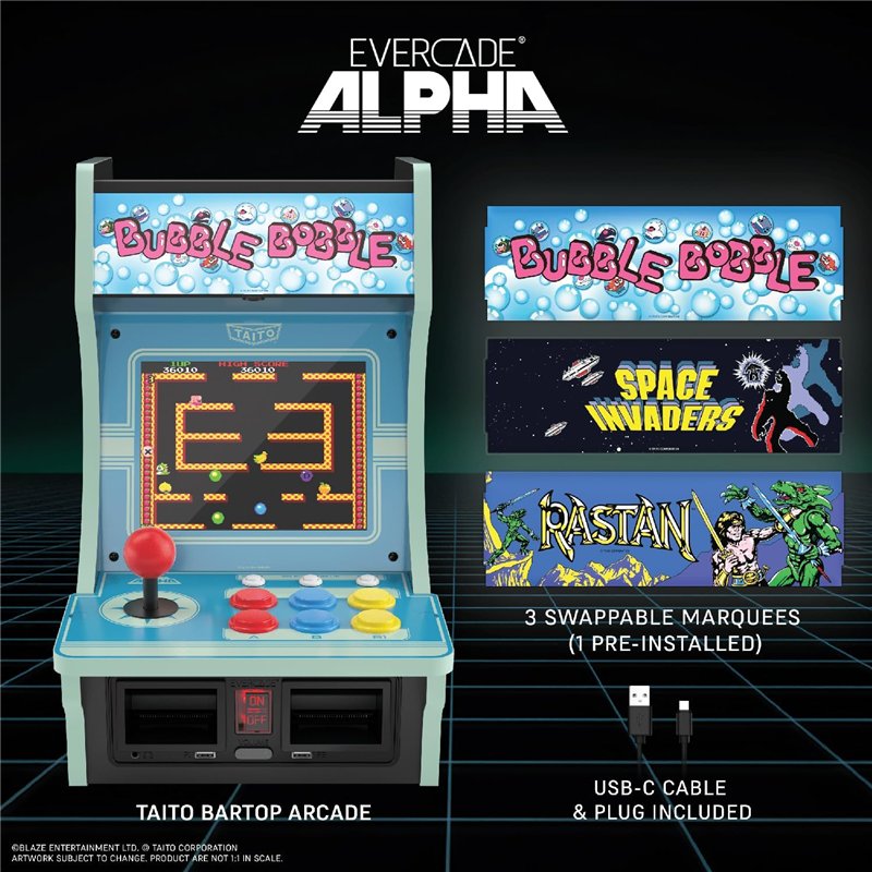 Evercade Alpha Taito Edition - Bartop Arcade ( Imagem 2 de 3 ) - Preview