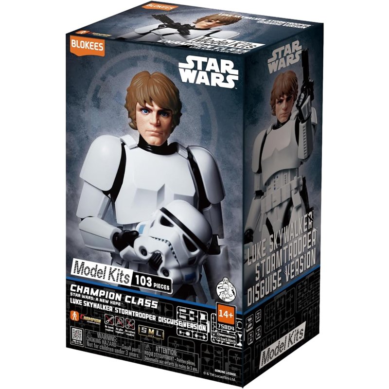 Figure Blokees Champion Class: Star Wars - Luke Stormtrooper ( Imagem 3 de 3 ) - Preview