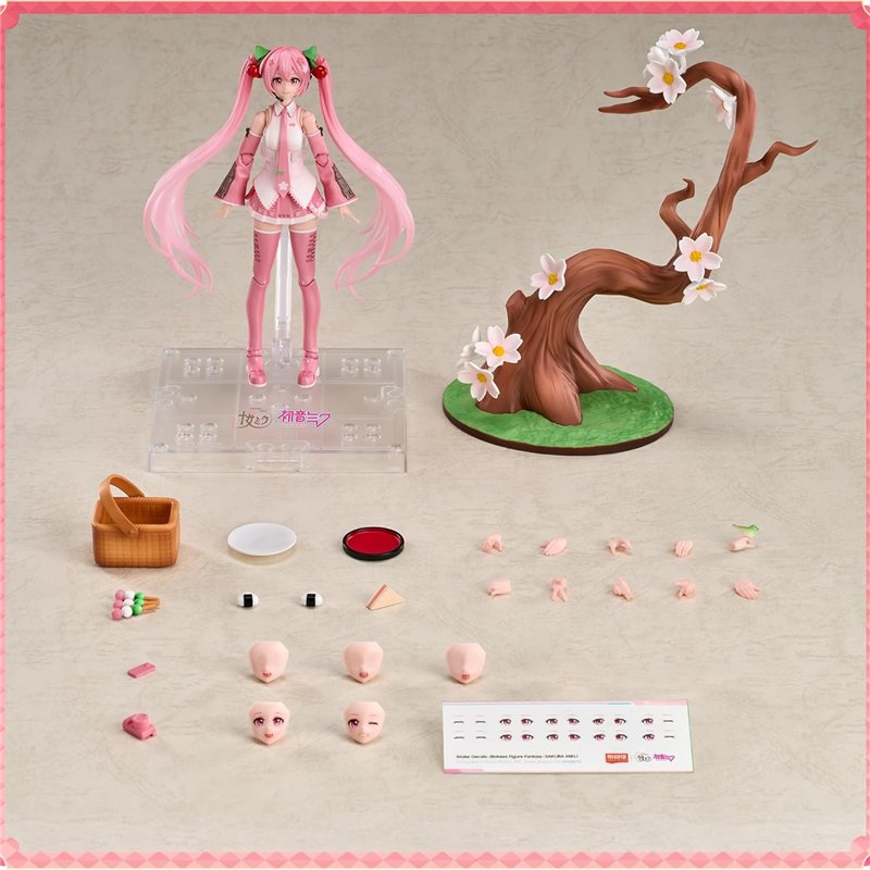 Figura Blokees Fantastics Edition: Hatsune Miku - Sakura Miku ( Imagem 2 de 2 ) - Preview