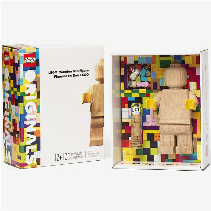 LEGO Wooden Minifigure ( Imagem 2 de 4 ) - Preview