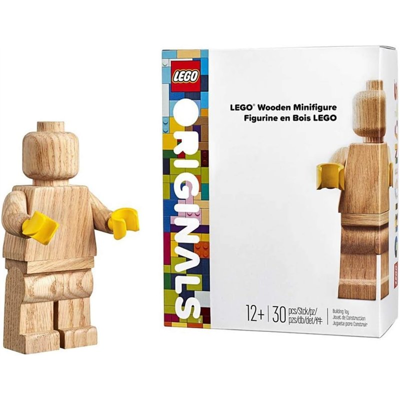 LEGO Wooden Minifigure ( Imagem 4 de 4 ) - Preview