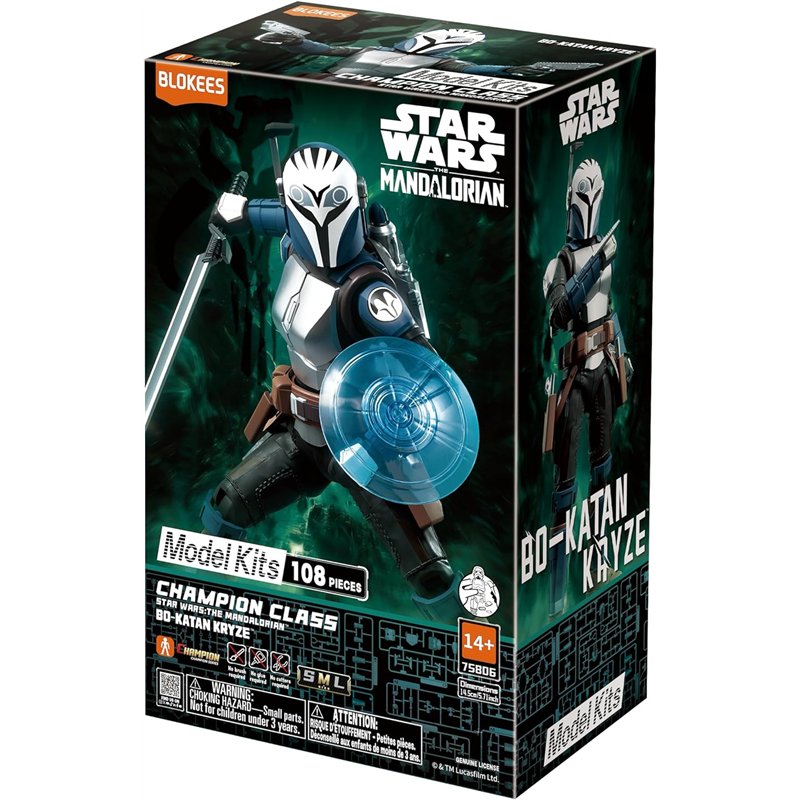 Figura Blokees Champion Class: Star Wars - Bo-Katan Kryze ( Imagem 3 de 3 ) - Preview