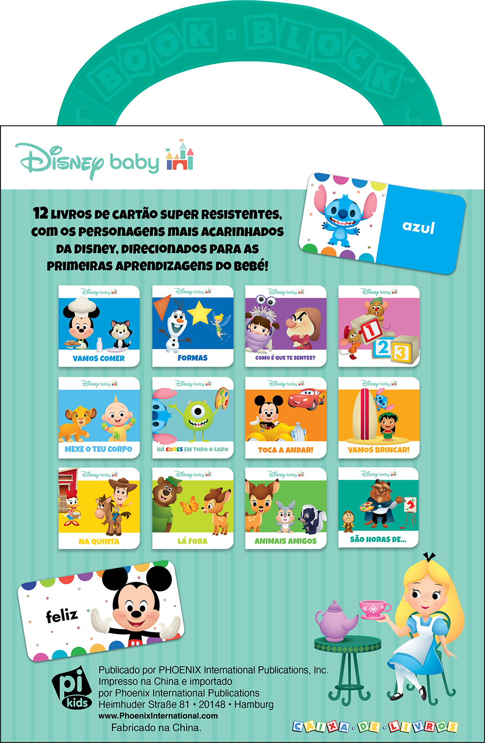 Disney Baby Mini Biblioteca - 12 Livros de Cartão ( Imagem 4 de 4 ) - Preview