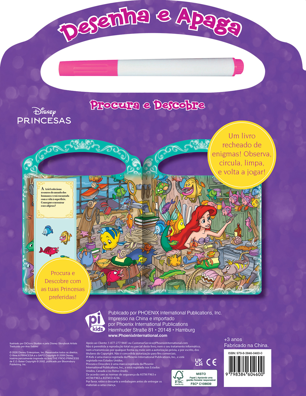 Disney Princesas - Desenha e Apaga, Procura e Descobre ( Imagem 4 de 4 ) - Preview
