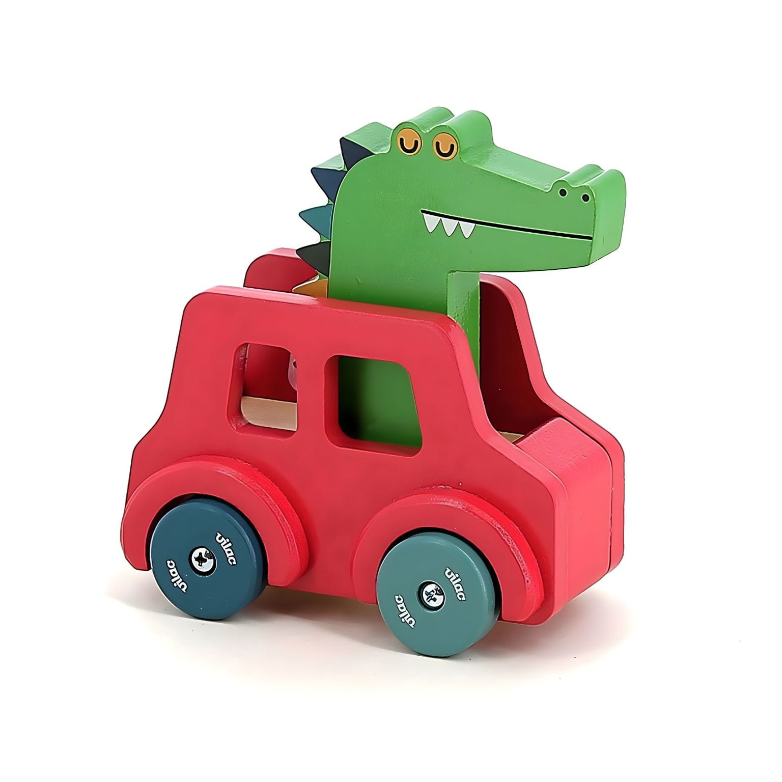 Carro de Madeira Crocodilo ( Imagem 3 de 4 ) - Preview