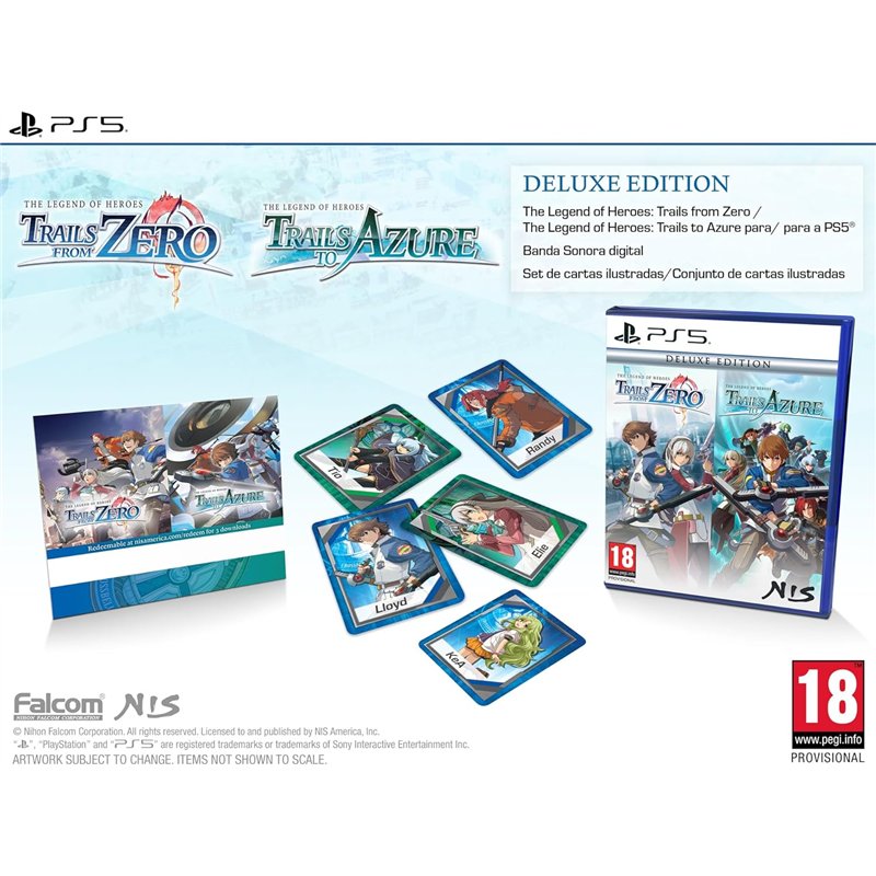 The Legend of Heroes: Trails from Zero / The Legend of Heroes: Trails to Azure Deluxe Edition PS5 ( Imagem 2 de 2 ) - Preview