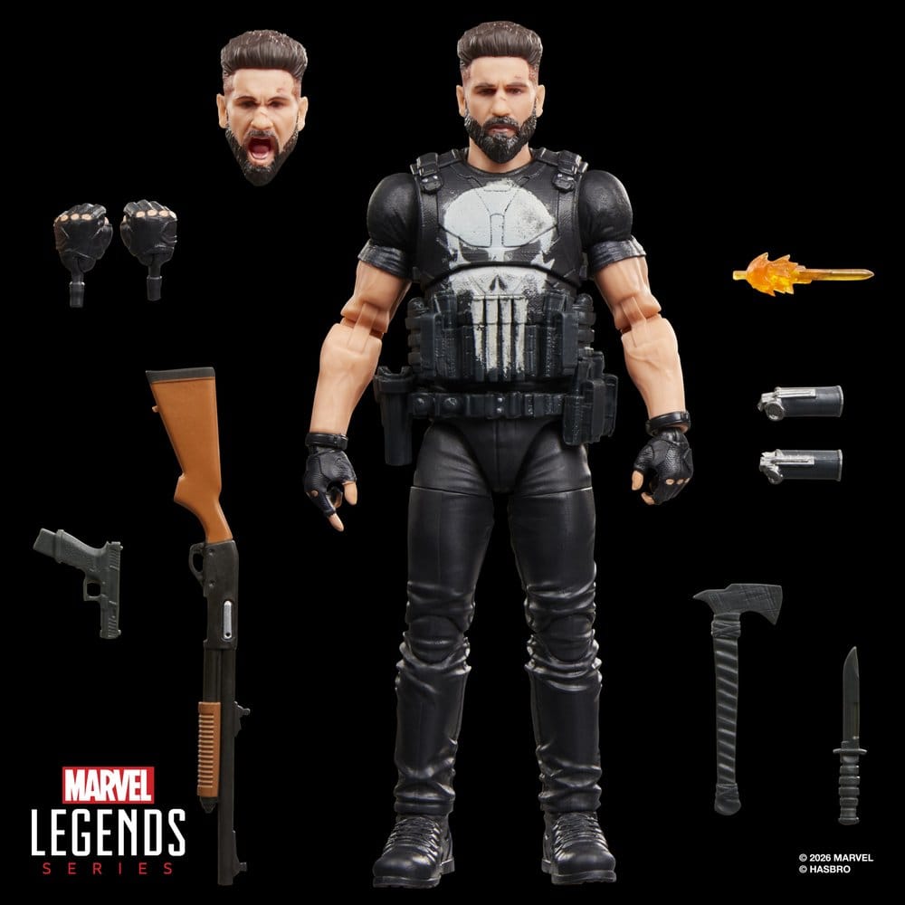 The Punisher Marvel Legends Action-Figure The Punisher 15 cm ( Imagem 3 de 3 ) - Preview