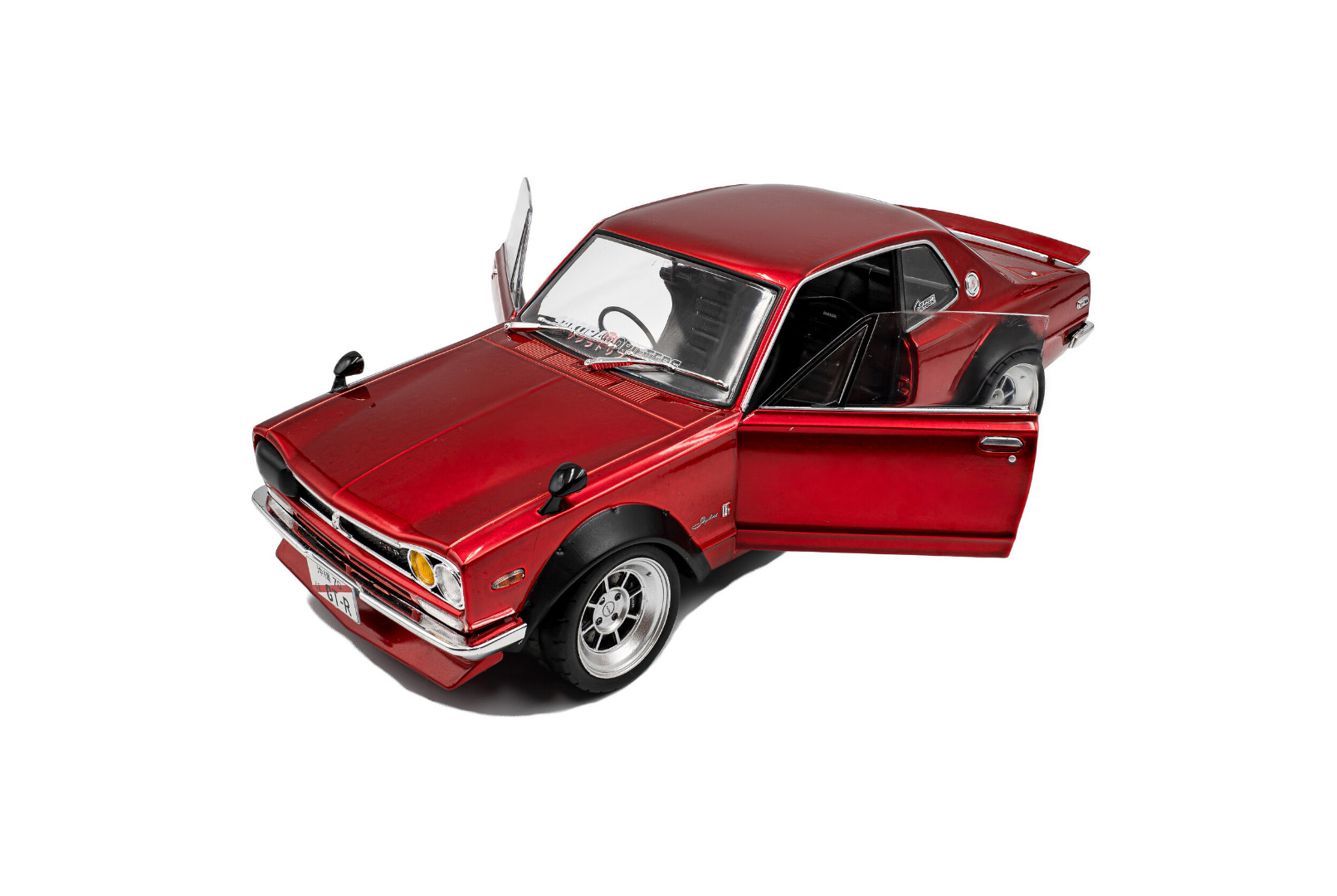 Solido Nissan Skyline (C10) Hakosuka SOLIDO WORKS - Red Metallic 1970 1:18 ( Imagem 4 de 4 ) - Preview
