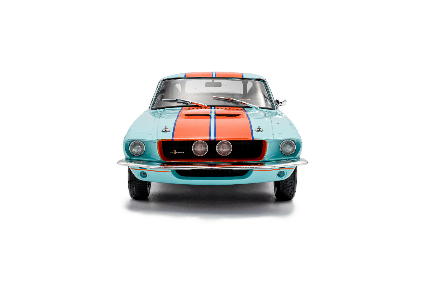 Solido Ford Mustang Shelby GT500 #4 Gulf Racing Tribute 1967 1:18 ( Imagem 2 de 4 ) - Preview