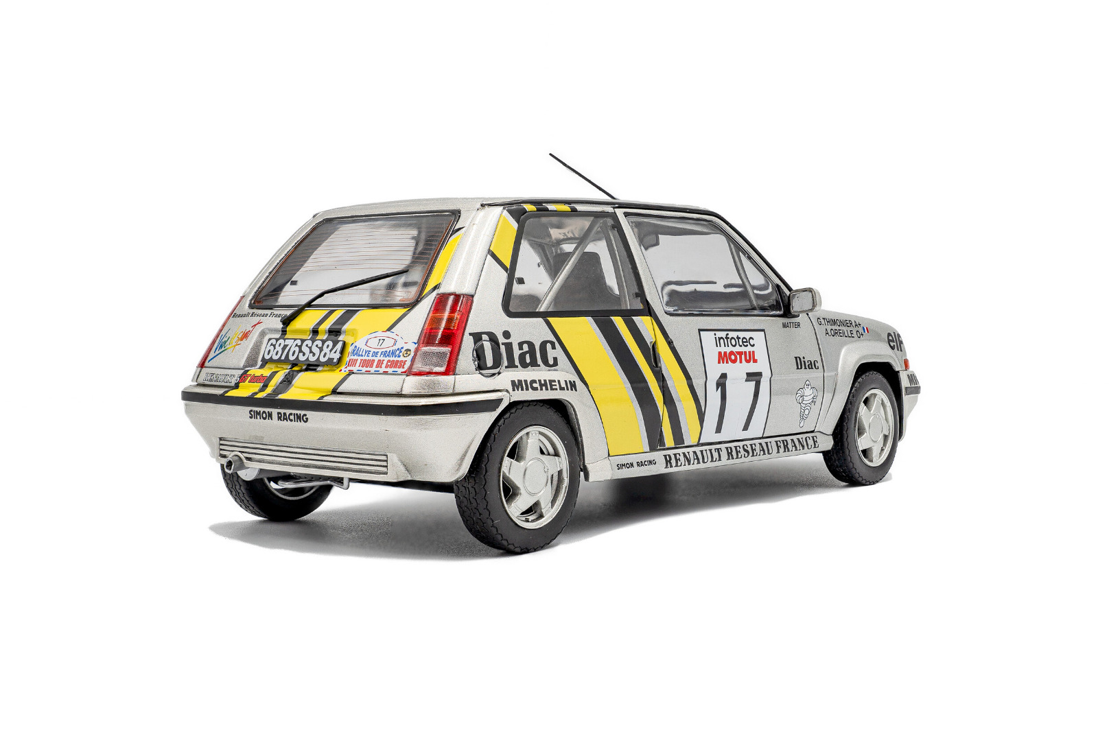 Solido Renault 5 GT Turbo Tour de Corse 1989 1:18 ( Imagem 2 de 4 ) - Preview