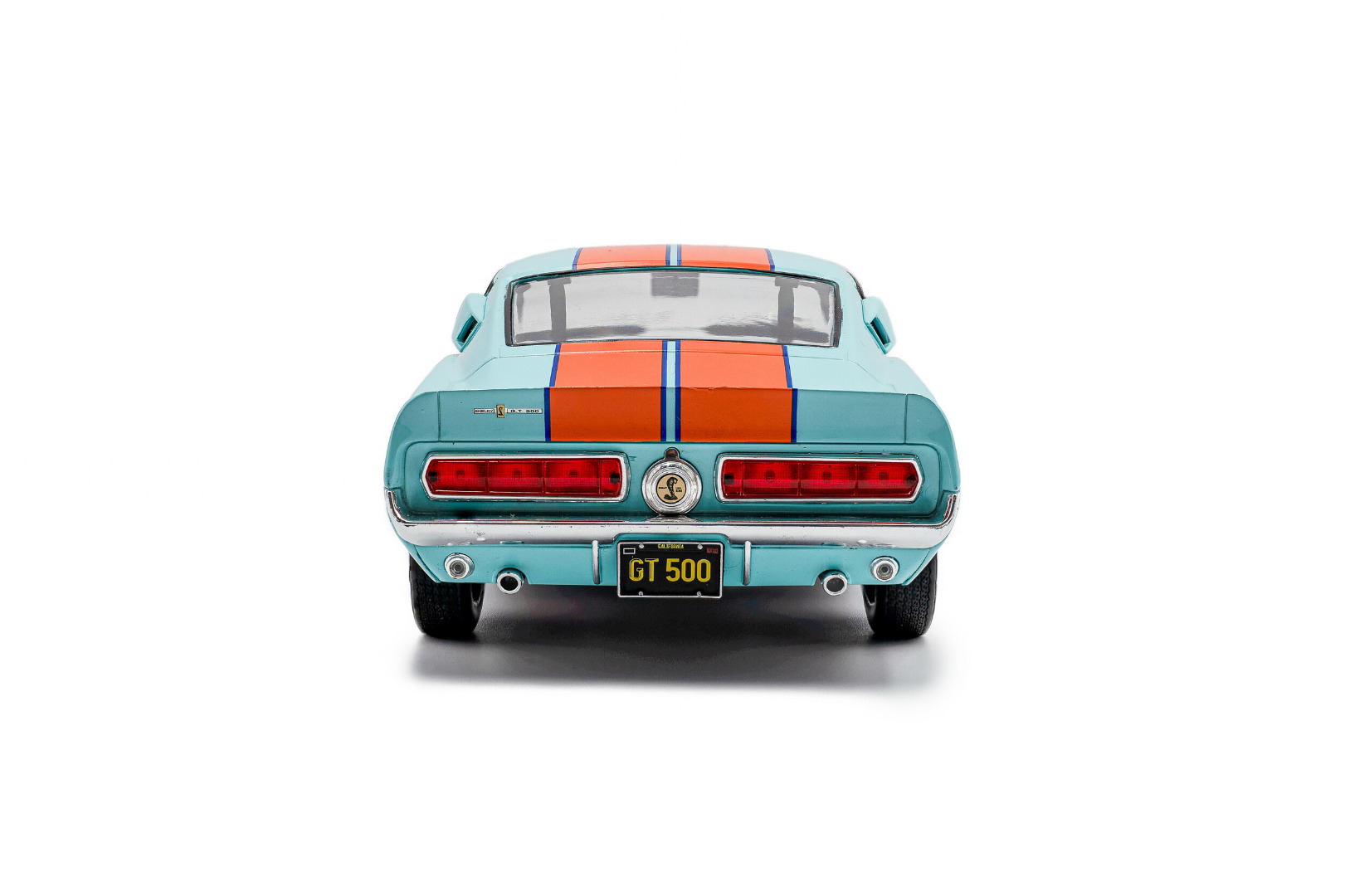 Solido Ford Mustang Shelby GT500 #4 Gulf Racing Tribute 1967 1:18 ( Imagem 4 de 4 ) - Preview
