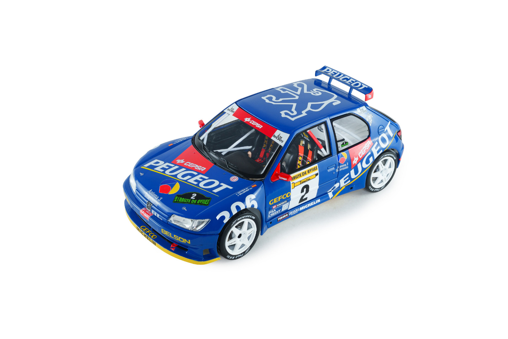 Solido Peugeot 306 Maxi Rallye de Avilès - 1997 - #2 Azcona/Billmaier 1:18 ( Imagem 2 de 3 ) - Preview