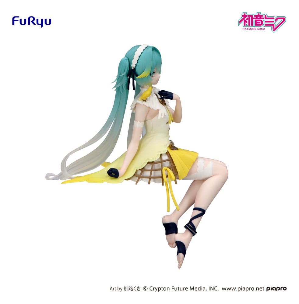 Hatsune Miku Noodle Stopper PVC Statue Canary Bird exclusive 14 cm ( Imagem 4 de 4 ) - Preview