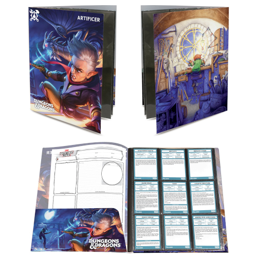 UP - Class Folio with Stickers for Dungeons & Dragons - Artificer ( Imagem 2 de 3 ) - Preview
