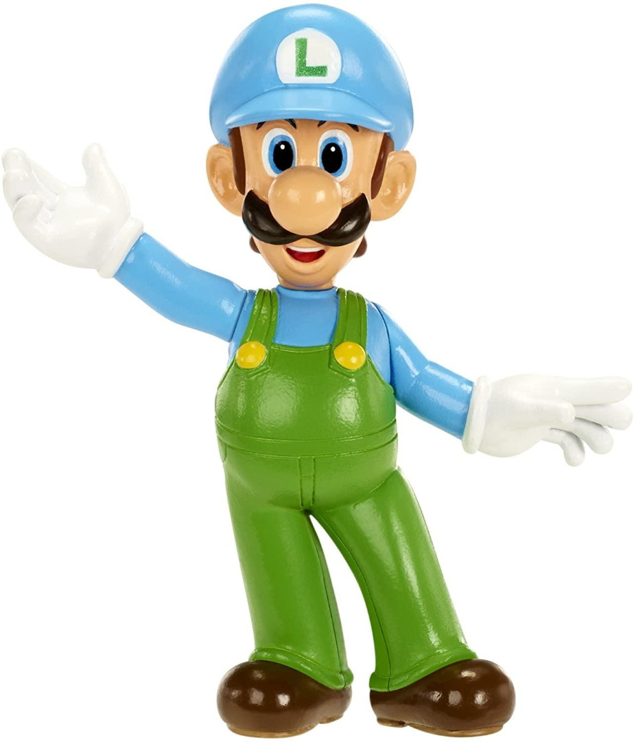 Figura World of Nintendo Ice Luigi  6 cm ( Imagem 2 de 2 ) - Preview