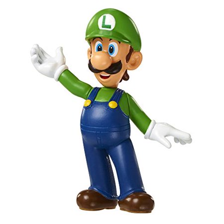 Figura World of Nintendo Super Mario - Luigi - 6 cm ( Imagem 2 de 2 ) - Preview