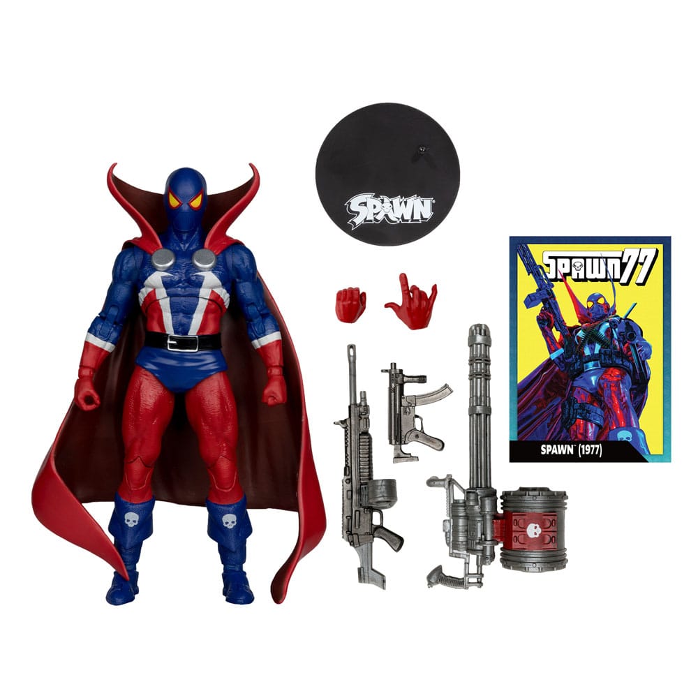 Spawn Page Punchers Action-Figure Spawn 1977 Red and Blue (Chase) Red ( Imagem 4 de 4 ) - Preview