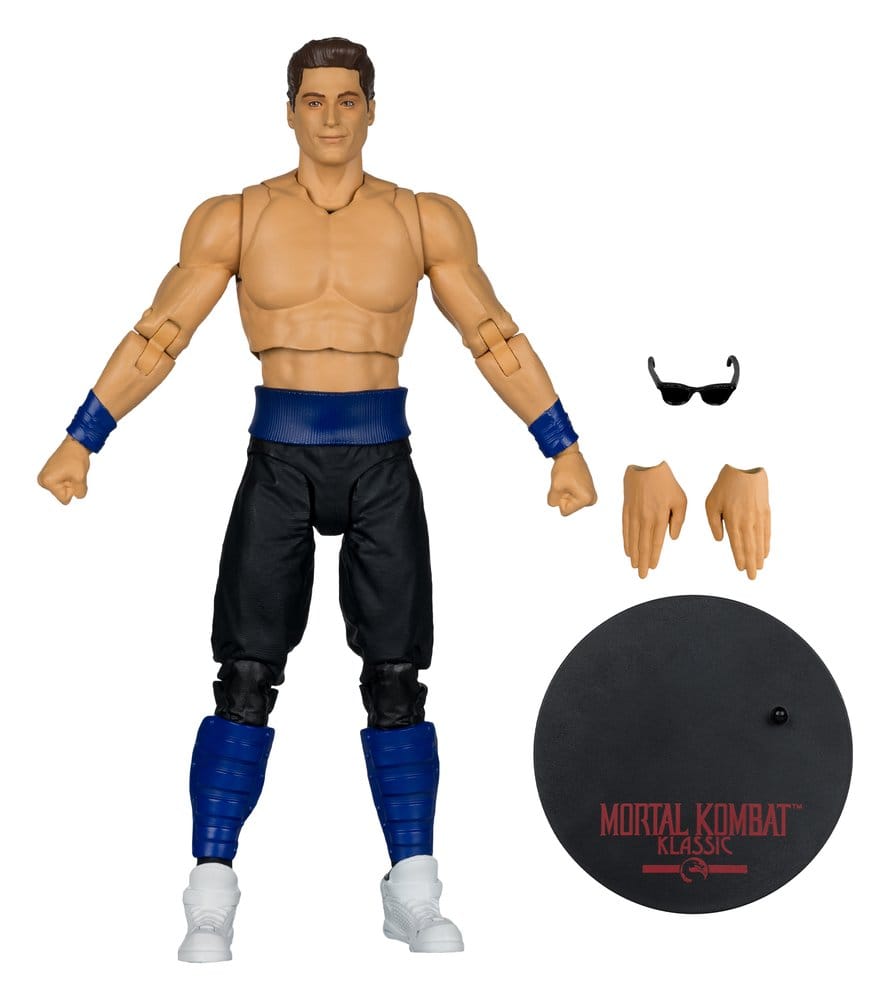 Mortal Kombat Klassics Johnny Cage action figure, 19 cm. ( Imagem 2 de 3 ) - Preview