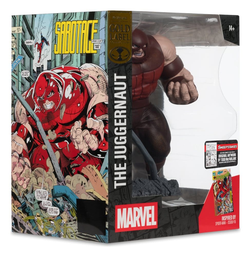 Marvel Collection PVC Statue 1/10 The Juggernaut (Spider-Man #16) Gold Labe ( Imagem 4 de 4 ) - Preview