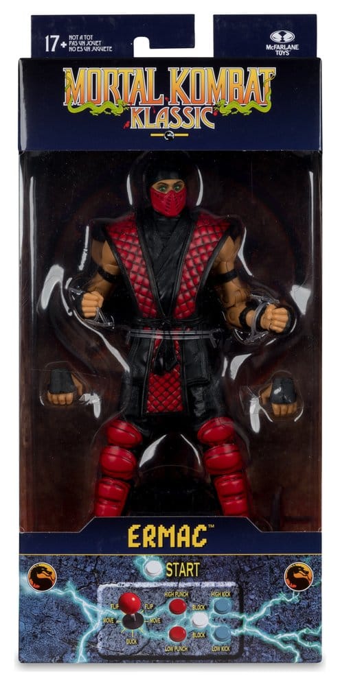 Mortal Kombat Klassics Ermac action figure, 18 cm. ( Imagem 4 de 4 ) - Preview