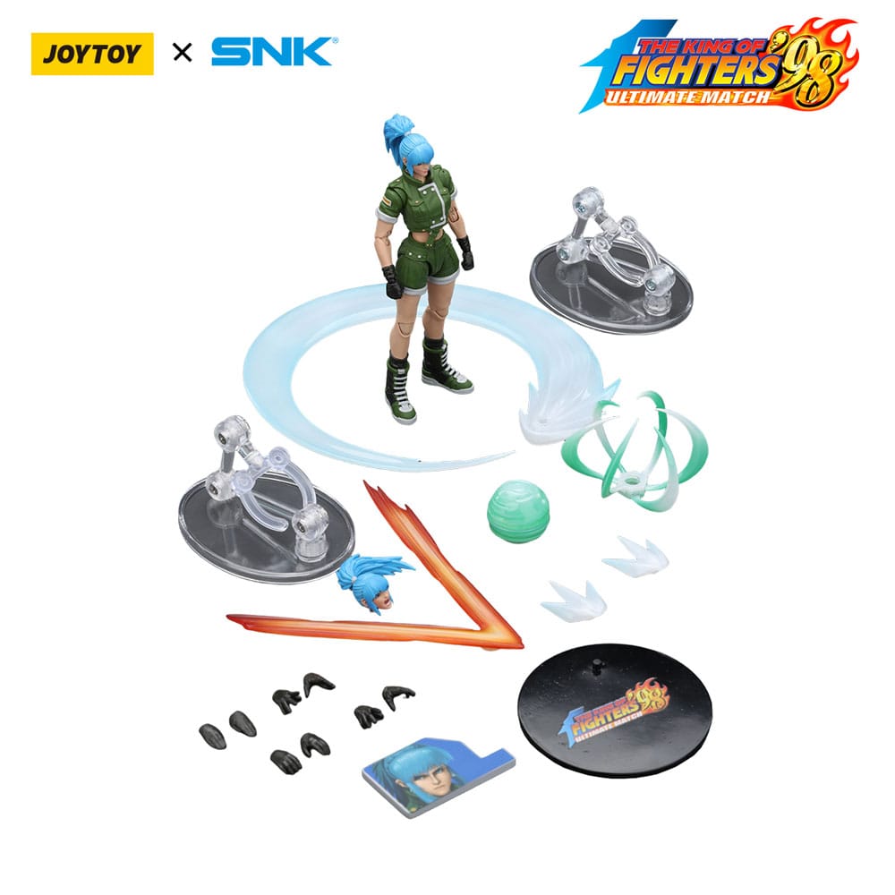 The King Of Fighters '98 Action-Figure Hero Team Leona Heidern 11 cm ( Imagem 2 de 2 ) - Preview