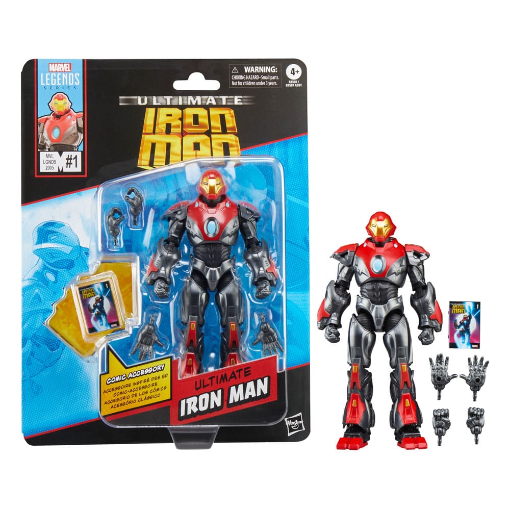 Ultimate Iron Man Marvel Legends Action Figure Ultimate Iron Man 15 cm ( Imagem 2 de 4 ) - Preview