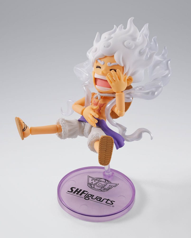 One Piece World S.H. Figuarts Action Figure Monkey D. Luffy Gear 5 8 cm ( Imagem 3 de 4 ) - Preview
