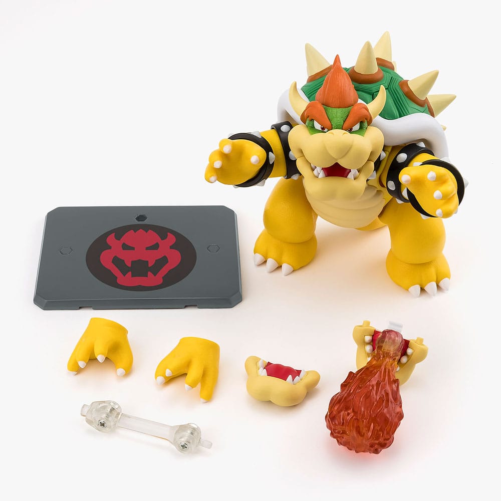 Super Mario S.H. Figuarts Action Figure Bowser 13 cm ( Imagem 2 de 2 ) - Preview