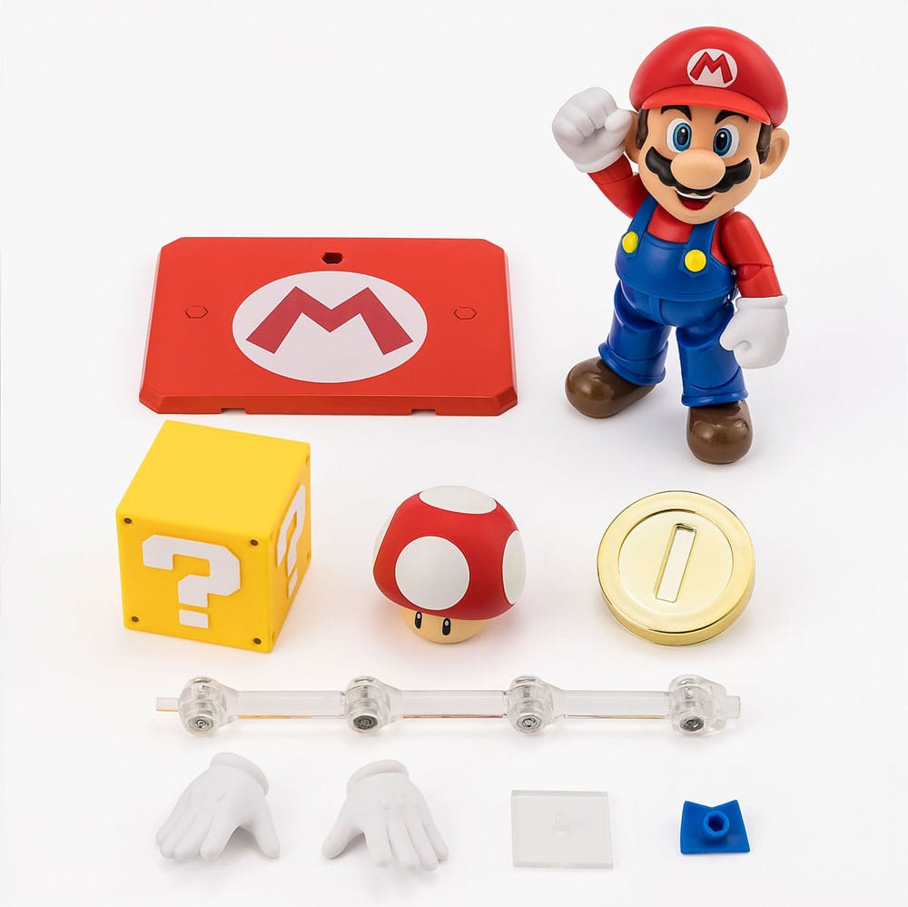 Super Mario S.H. Figuarts Action Figure Super Mario 10 cm ( Imagem 2 de 3 ) - Preview