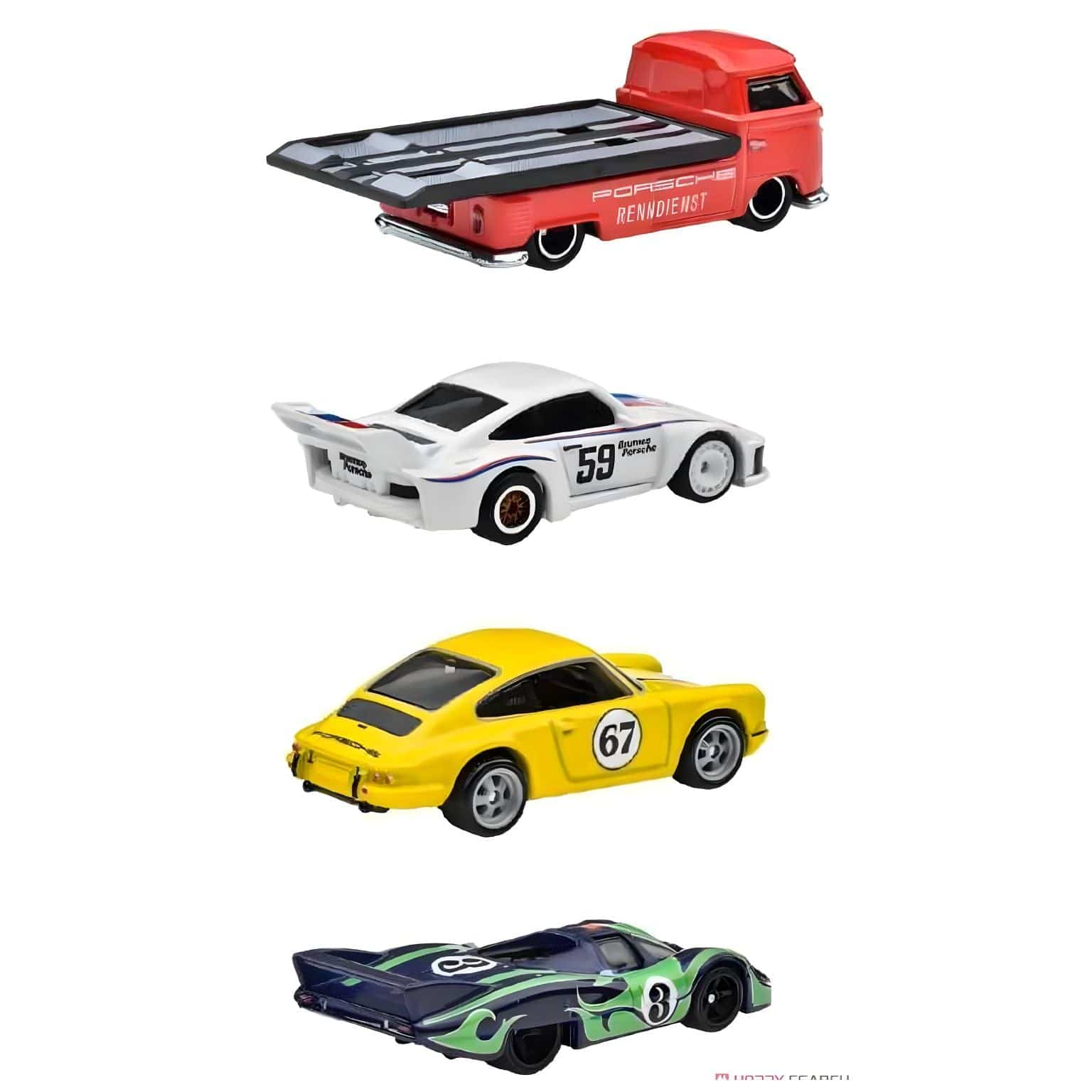 Conjunto Hot Wheels - Porsche Rennsport ( Imagem 4 de 4 ) - Preview