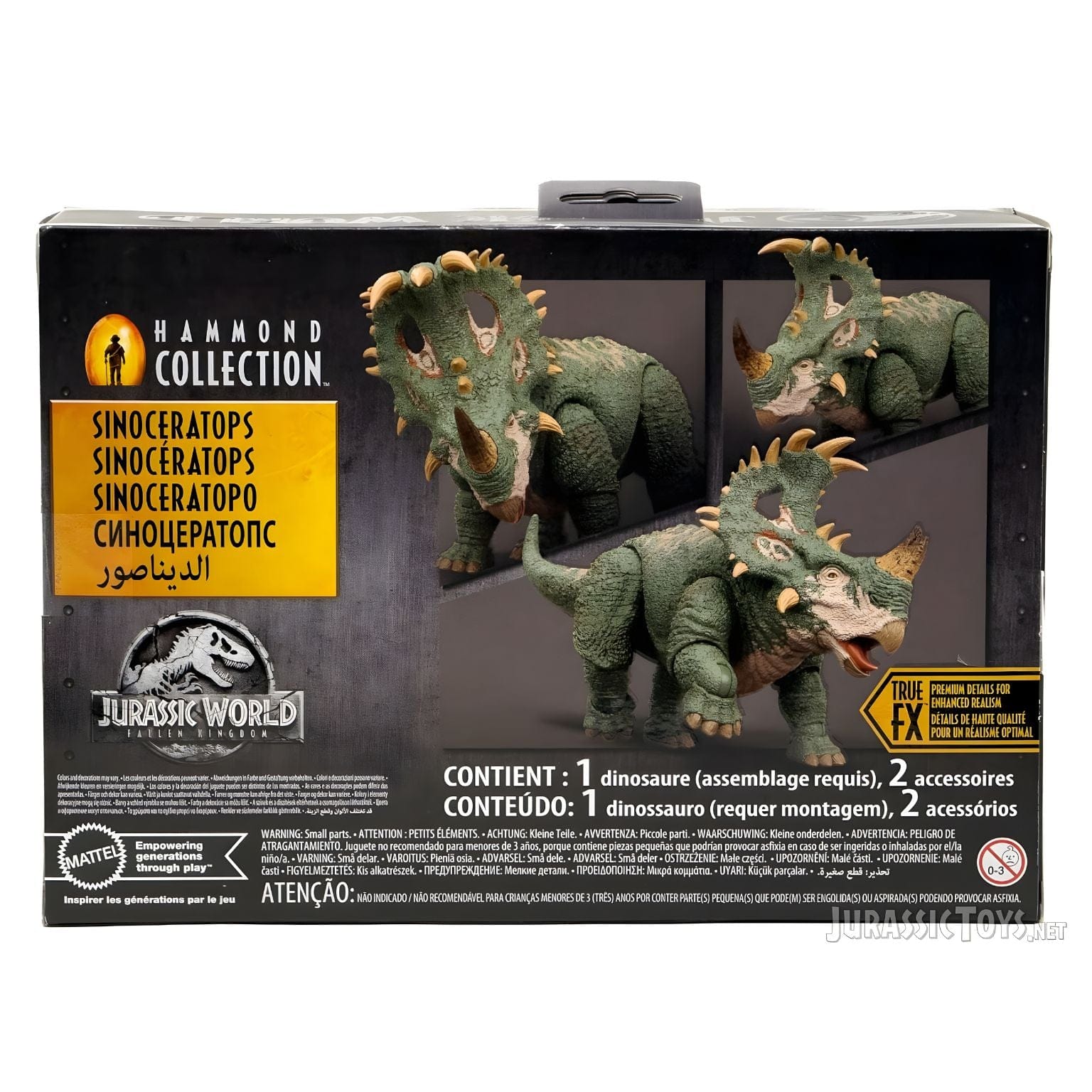 Jurassic World Hammond Collection - Sinoceratops ( Imagem 4 de 4 ) - Preview