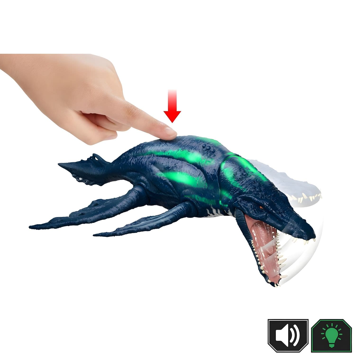 Dinossauro Jurassic World Survival Brachauchenius Wild Roar ( Imagem 4 de 4 ) - Preview