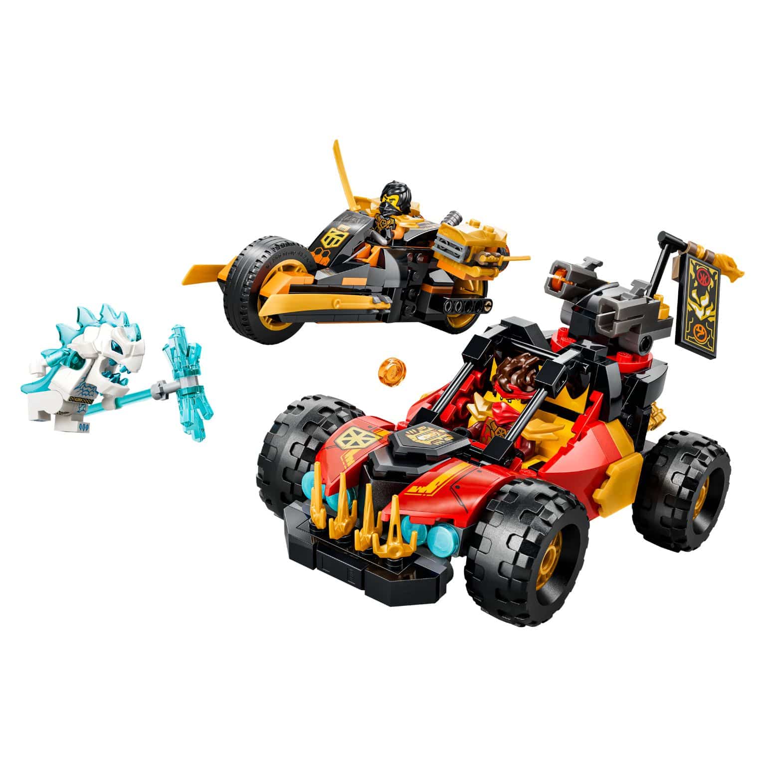 Lego Ninjago Veículos Combinadores do Kai e do Cole ( Imagem 2 de 4 ) - Preview