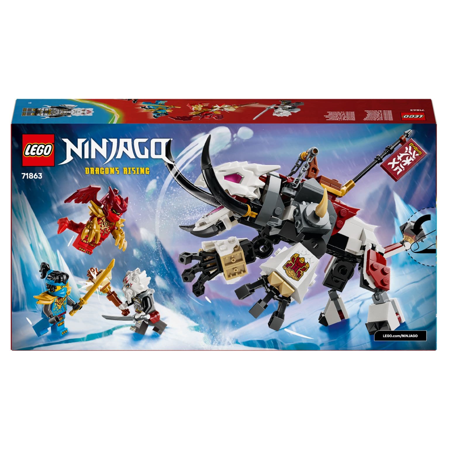 Lego Ninjago Zilvar e Grimtak, a Besta Dragão ( Imagem 4 de 4 ) - Preview