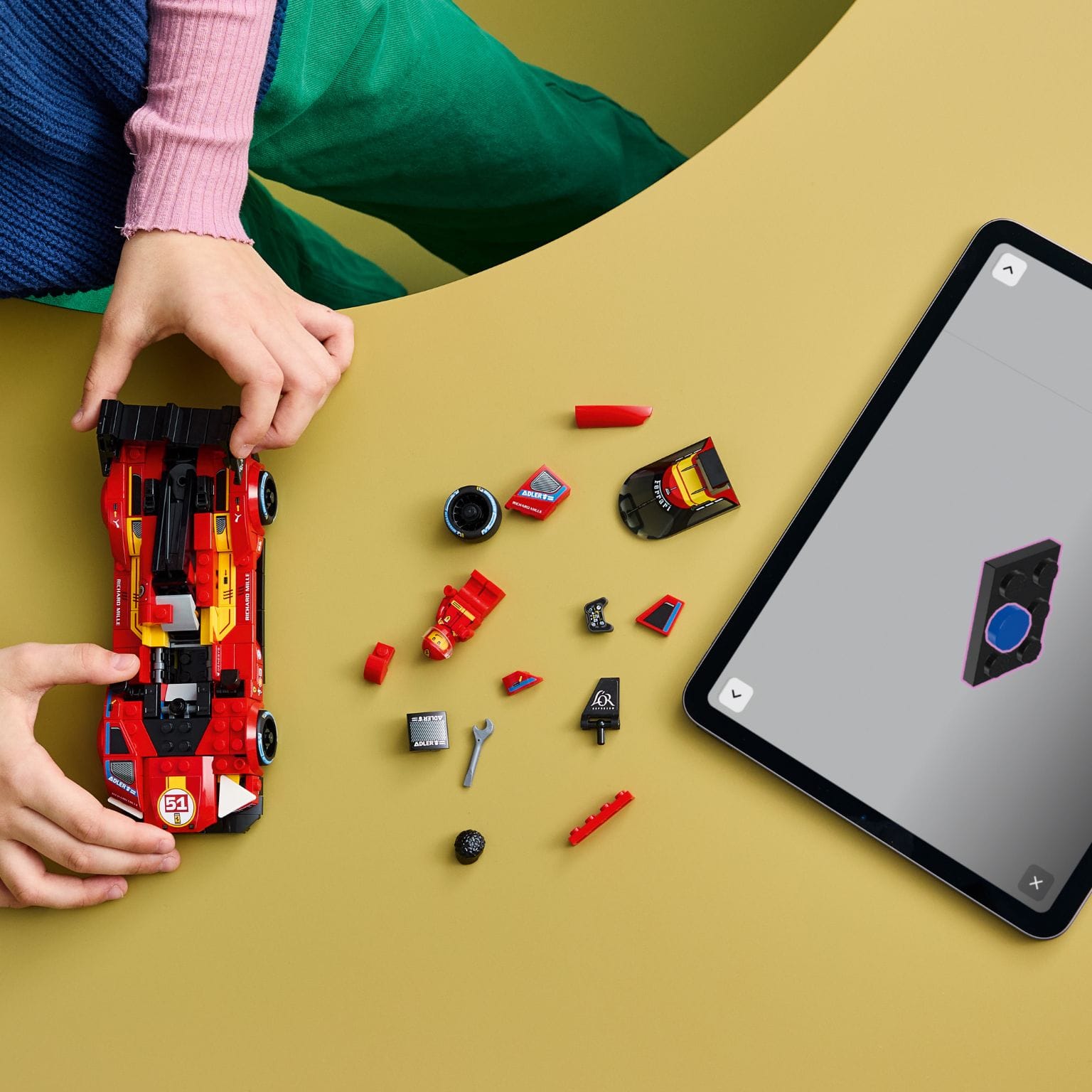 LEGO Speed Champions Ferrari 499P ( Imagem 3 de 4 ) - Preview