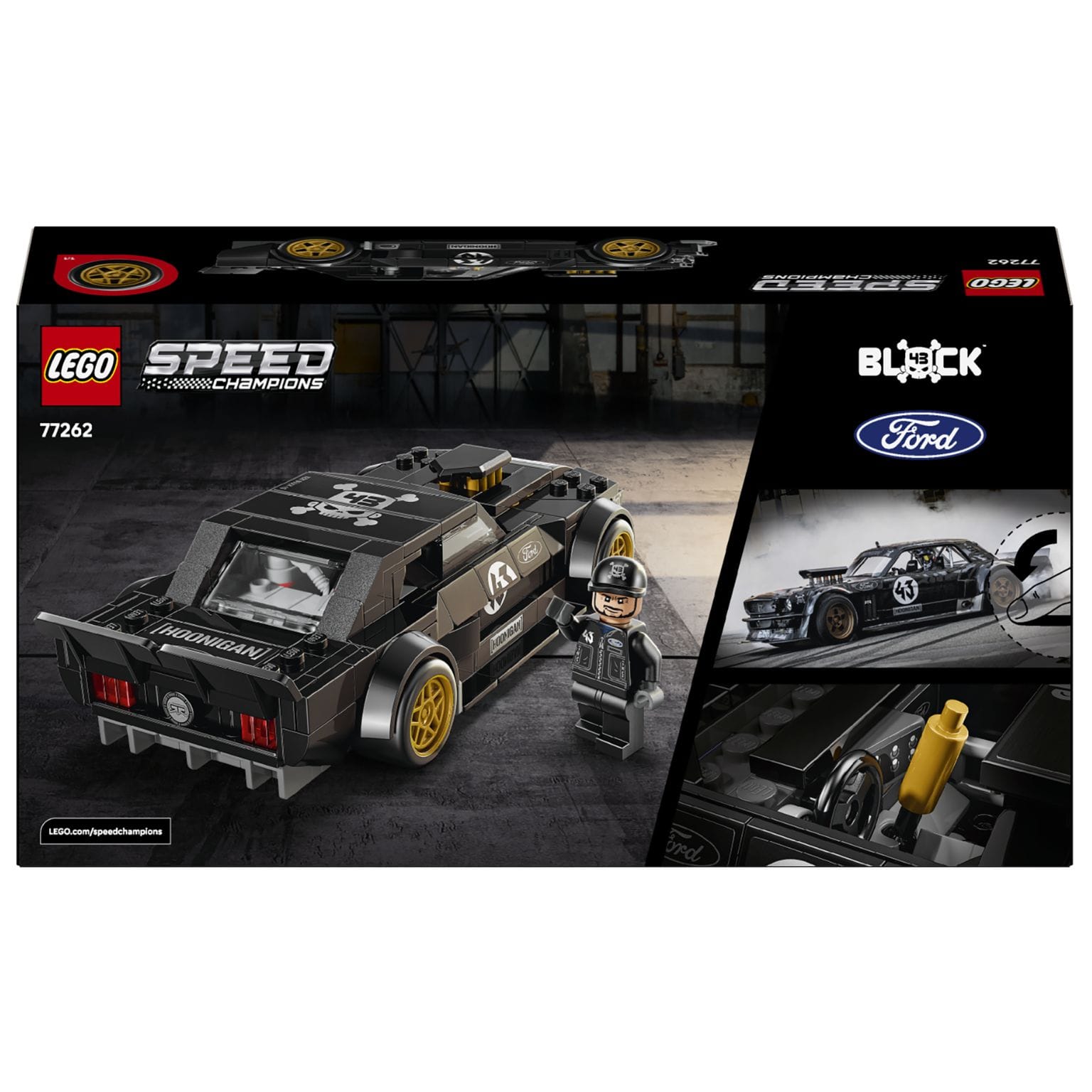 LEGO Speed Champions '65 Ford Mustang Hoonicorn V1 de Ken Block ( Imagem 4 de 4 ) - Preview