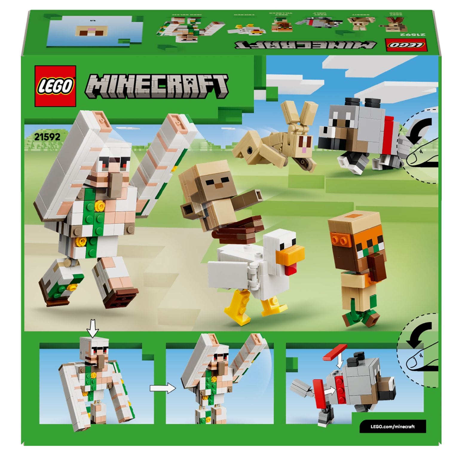 LEGO Minecraft Ataque no Deserto do Jóquei da Galinha ( Imagem 4 de 4 ) - Preview