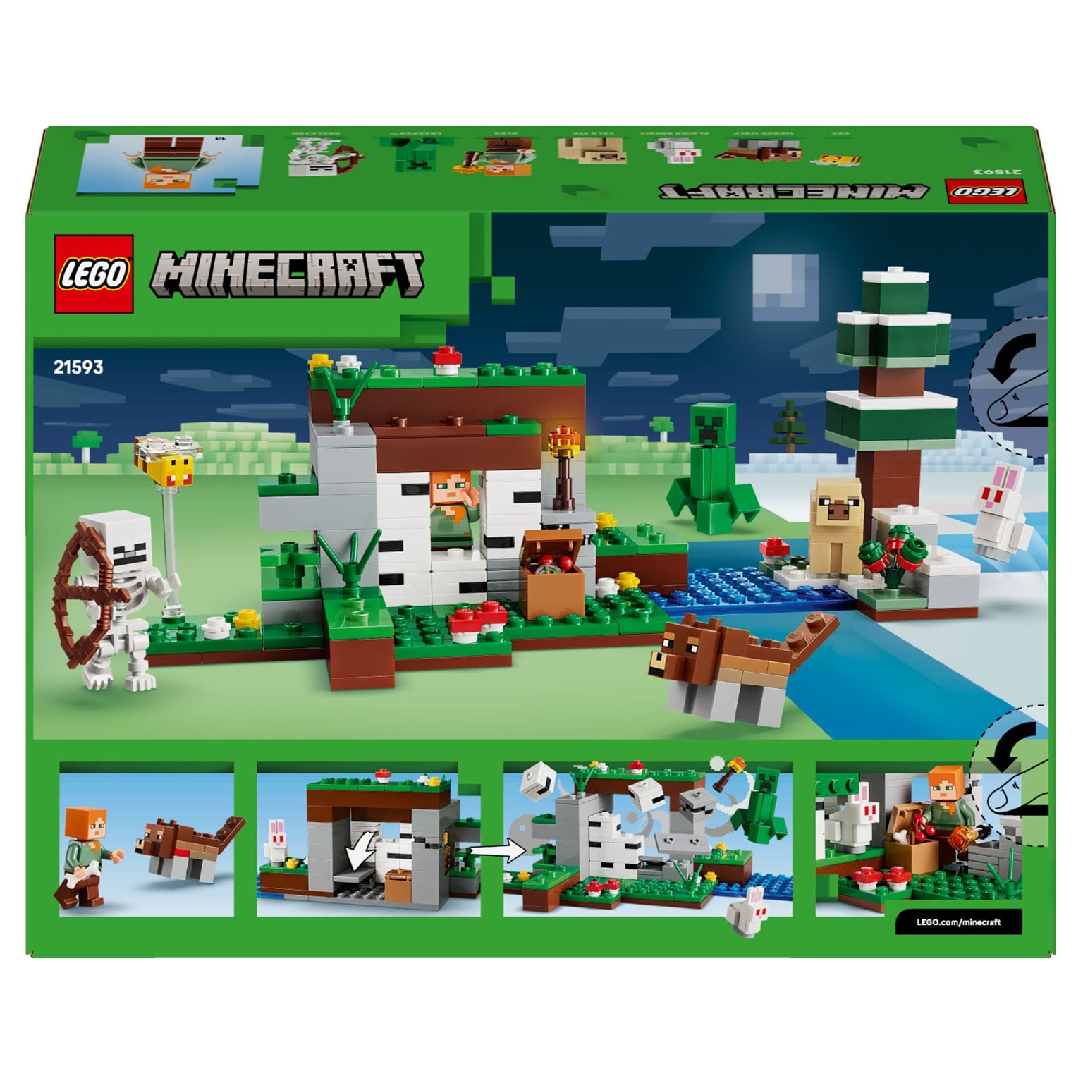 LEGO Minecraft Aventura na Primeira Noite ( Imagem 4 de 4 ) - Preview