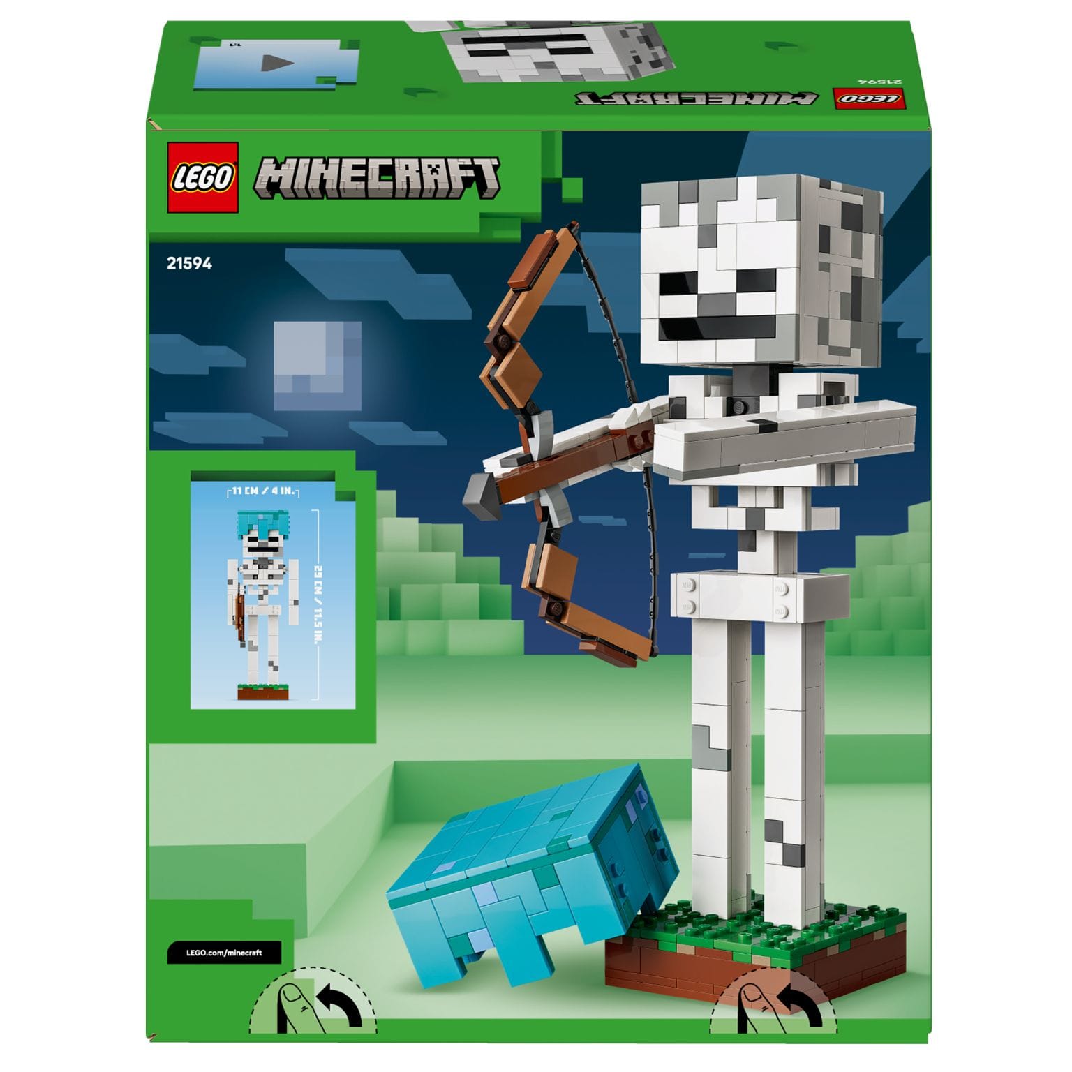 LEGO Minecraft O Esqueleto ( Imagem 4 de 4 ) - Preview