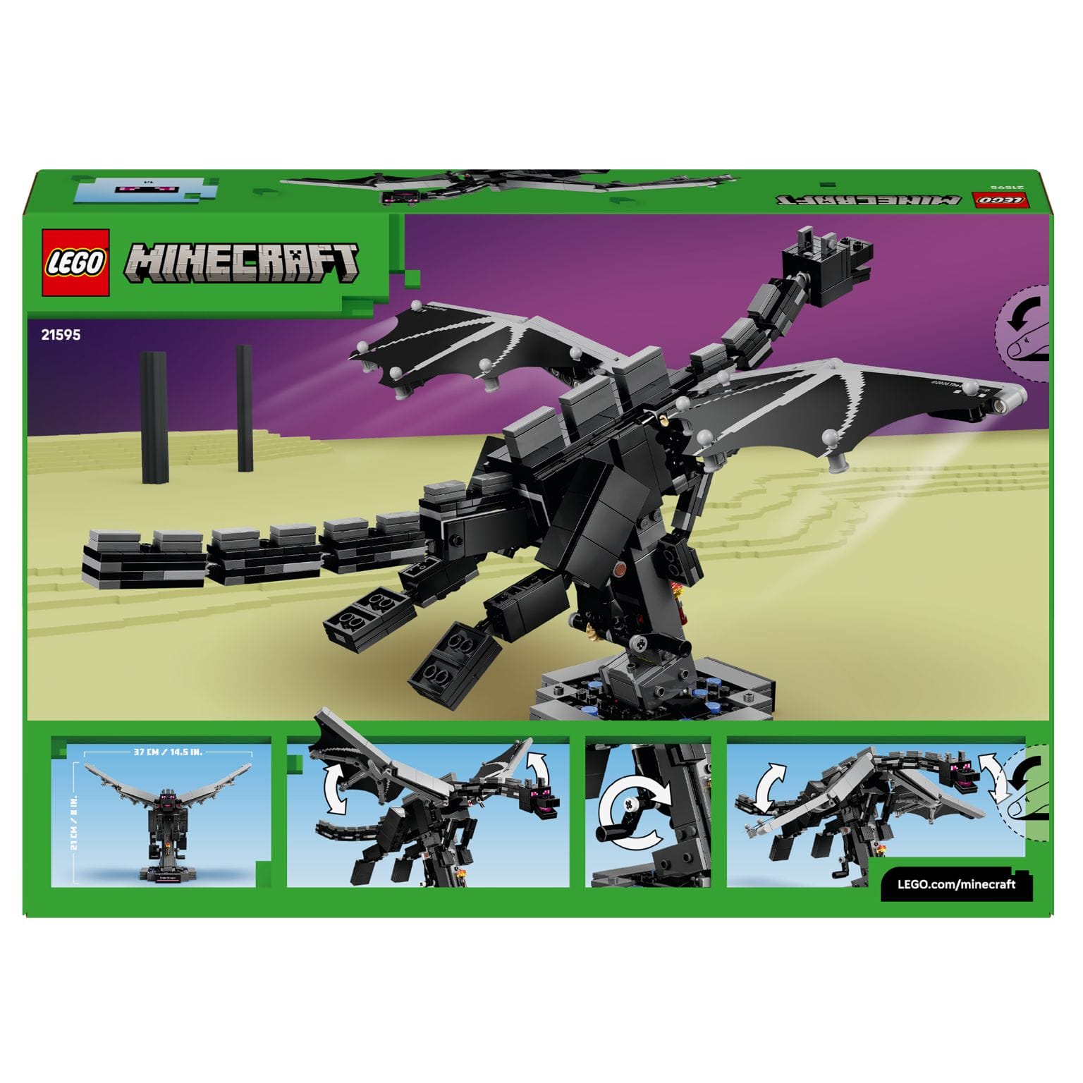 LEGO Minecraft O Dragão Ender ( Imagem 4 de 4 ) - Preview